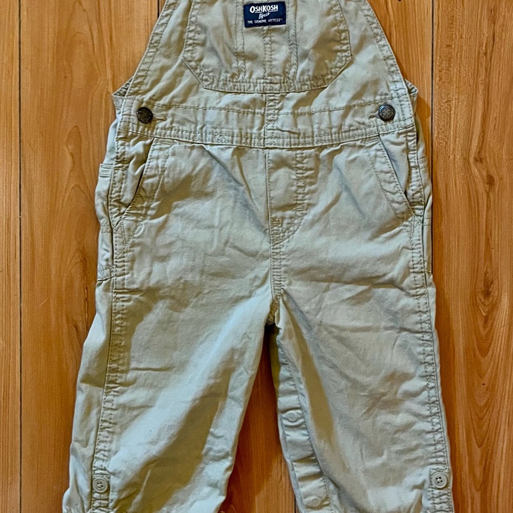 OshKosh B'gosh Kids Beige Overalls